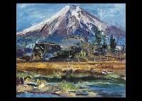 Mt. Fuji with Early Snow