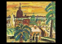 Sunrise in Rome by Fumio Asahina - Auction record, sale price, and art valuation. Compare with similar artists and explore comparable artworks.