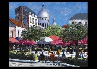 Landscape with Sacre Coeur; Alcazar (2) by Goichi Matsumoto - Auction record, sale price, and art valuation. Compare with similar artists and explore comparable artworks.