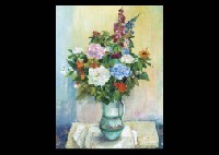 Bouquet aux Hortensias by Marcel Cramoysan - Auction record, sale price, and art valuation. Compare with similar artists and explore comparable artworks.