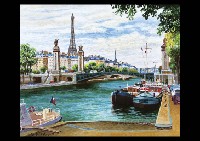 Alexandre Bridge by Shitomi Hidaka - Auction record, sale price, and art valuation. Compare with similar artists and explore comparable artworks.