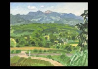 Mt. Zao in Early Summer by Takuji Nakamura - Auction record, sale price, and art valuation. Compare with similar artists and explore comparable artworks.