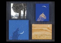 Blue Night (a set of 4)