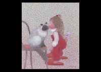 Cat and Girl