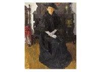 Actress with Black clothes