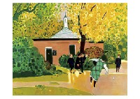 Autumn Kiosk (central park)