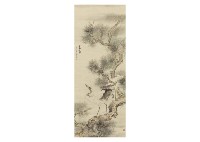 Crane by Chinzan Tsubaki - Auction record, sale price, and art valuation. Compare with similar artists and explore comparable artworks.