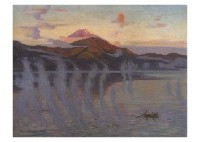 Morning at Ashinoko, Hikone
