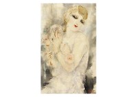 Woman with Flower