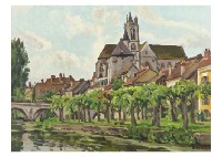 Morey Temple by Shizuo Otsu - Auction record, sale price, and art valuation. Compare with similar artists and explore comparable artworks.