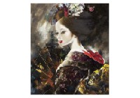 Maiko by Yoshio Tsuruoka - Auction record, sale price, and art valuation. Compare with similar artists and explore comparable artworks.