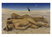 Moon and Woman