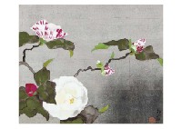 Red and White Camellias by Yuki Ogura - Auction record, sale price, and art valuation. Compare with similar artists and explore comparable artworks.