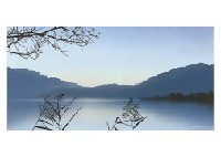 Annecy Lake in the early Morning