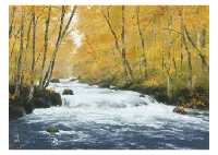 Autumn in Okuirize by Rinzo Murata - Auction record, sale price, and art valuation. Compare with similar artists and explore comparable artworks.