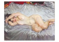Sample artwork by Ichiro Enari (late 20th century), known for painting - View similar artists and auction records