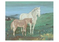 Sample artwork by Takehiko Mori (20th century), known for landscape, still life, flower painting - View similar artists and auction records