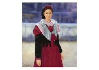 Sample artwork by Yoshiyuki Nakajima, known for painting - View similar artists and auction records