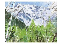 Kamikochi (Early Spring) by Shinichiro Adachi - Auction record, sale price, and art valuation. Compare with similar artists and explore comparable artworks.