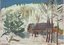 House in the Mountain by Shozo Yamazaki - Auction record, sale price, and art valuation. Compare with similar artists and explore comparable artworks.