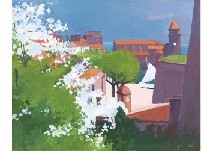 Sample artwork by Ban Shindo (mid 20th century), known for painting - View similar artists and auction records