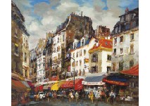 Montmartre Landscape by Hyoichi Yamamoto - Auction record, sale price, and art valuation. Compare with similar artists and explore comparable artworks.
