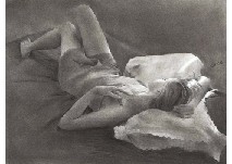 Girl on the pillow
