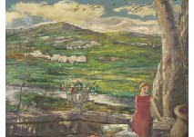 Landscape with Woman