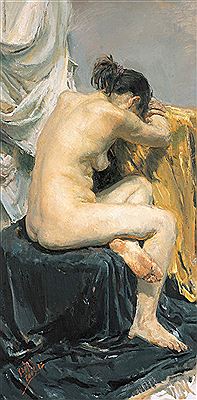 Nude by Hongzhou He - Auction record, sale price, and art valuation. Compare with similar artists and explore comparable artworks.