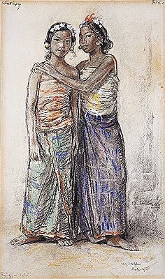 Sample artwork by Maria Hofker-Rueter (1902 - 1999), known for painting - View similar artists and auction records