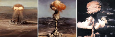 Mushroom Cloud # 23, Buster Easy Mushroom Cloud # 24, and Tumbler Charlie Mushroom Cloud # 28 data unknown (3) by Satoshi Furui - Auction record, sale price, and art valuation. Compare with similar artists and explore comparable artworks.