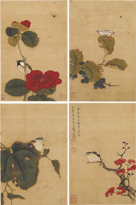 Flowers and Birds in the Style of Song Court (8)