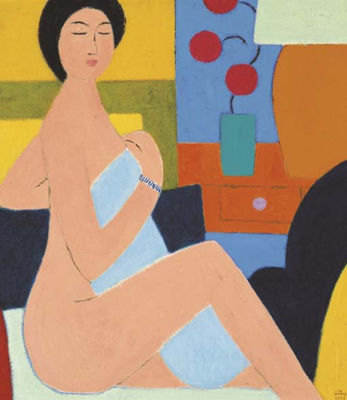 Colour of the nude by Moungthai Busamaro - Auction record, sale price, and art valuation. Compare with similar artists and explore comparable artworks.