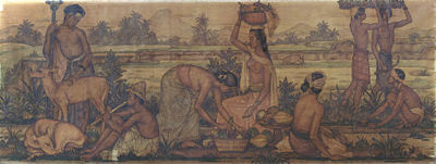 Market scene
