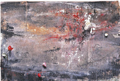 Sample artwork by Keung Szeto (1948 - 2011), known for modernist icono-still life - View similar artists and auction records