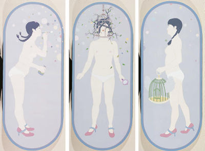 Sample artwork by Young Mi Shin (Born 1979), known for painting - View similar artists and auction records