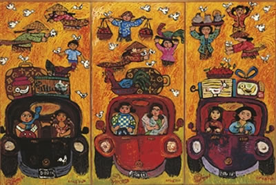VW 2000 (triptych)