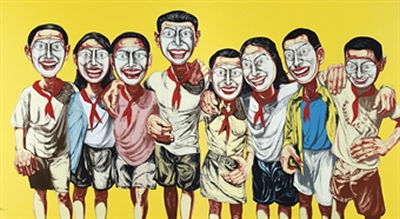 Mask Series 1996 No. 6 (diptych)