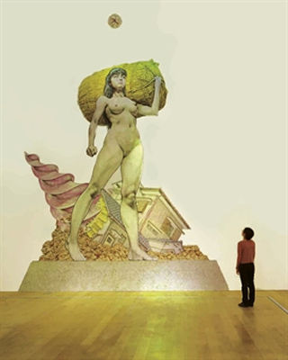 Sample artwork by Makoto Aida (Born 1965), known for sculpture, installation, painting - View similar artists and auction records