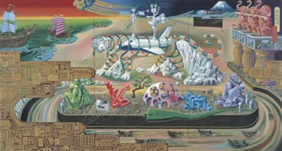 The Contest of Motion Pictures by Tiger Tateishi - Auction record, sale price, and art valuation. Compare with similar artists and explore comparable artworks.