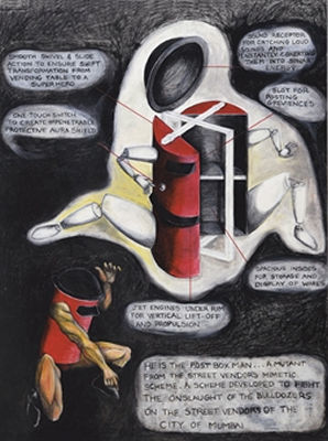 Mutants of the SVMS - Postbox Man (Street Vendors Mimetic Scheme) by Tushar Joag - Auction record, sale price, and art valuation. Compare with similar artists and explore comparable artworks.
