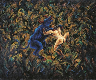 Paul and Bube by Tony W H Wong - Auction record, sale price, and art valuation. Compare with similar artists and explore comparable artworks.