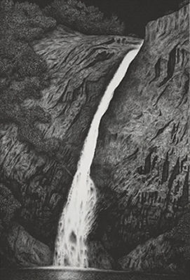 Beyond there - The Waterfall by Jae Sam Lee - Auction record, sale price, and art valuation. Compare with similar artists and explore comparable artworks.