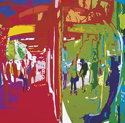 CROSS SECTION OF METAPHYSICS - II by George Martin PJ - Auction record, sale price, and art valuation. Compare with similar artists and explore comparable artworks.