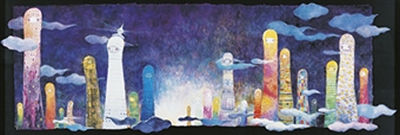 Sample artwork by Chiho Aoshima (Born 1974), known for surreal pop art printmaking, animation, sculpture, public art - View similar artists and auction records
