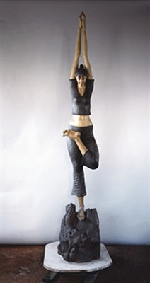 YOGA- the Embodiment of Tree(Vriksha- asana) by Ikki Miyake - Auction record, sale price, and art valuation. Compare with similar artists and explore comparable artworks.