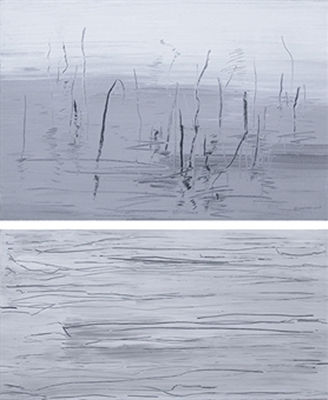 Sample artwork by Myung Hi Cha (Born 1947), known for paintings - View similar artists and auction records