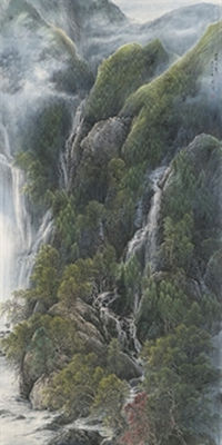 Sound of the Streams, scroll