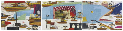 Fish Tail--triptych by Shintaro Miyake - Auction record, sale price, and art valuation. Compare with similar artists and explore comparable artworks.