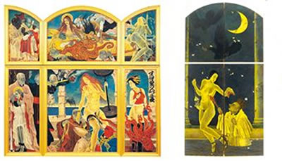Sample artwork by Masami Teraoka (Born 1936), known for pop-oriental genre-views, prints - View similar artists and auction records